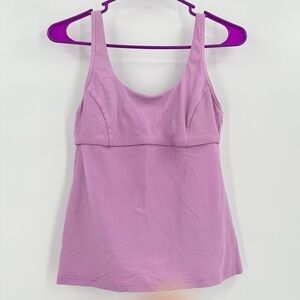 Prana Women’s Rimini Swim Tankini in Violet Mist Tie Back Size Small
